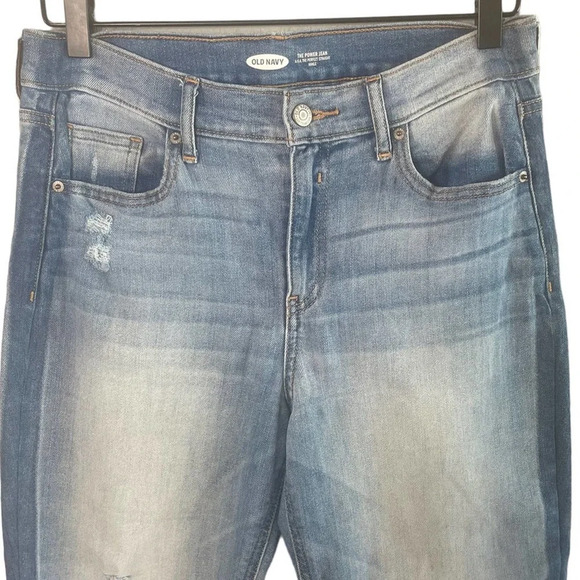 Old Navy Women’s The Power Jeans / Perfect Straight Ankle Size 4 - Picture 2 of 6